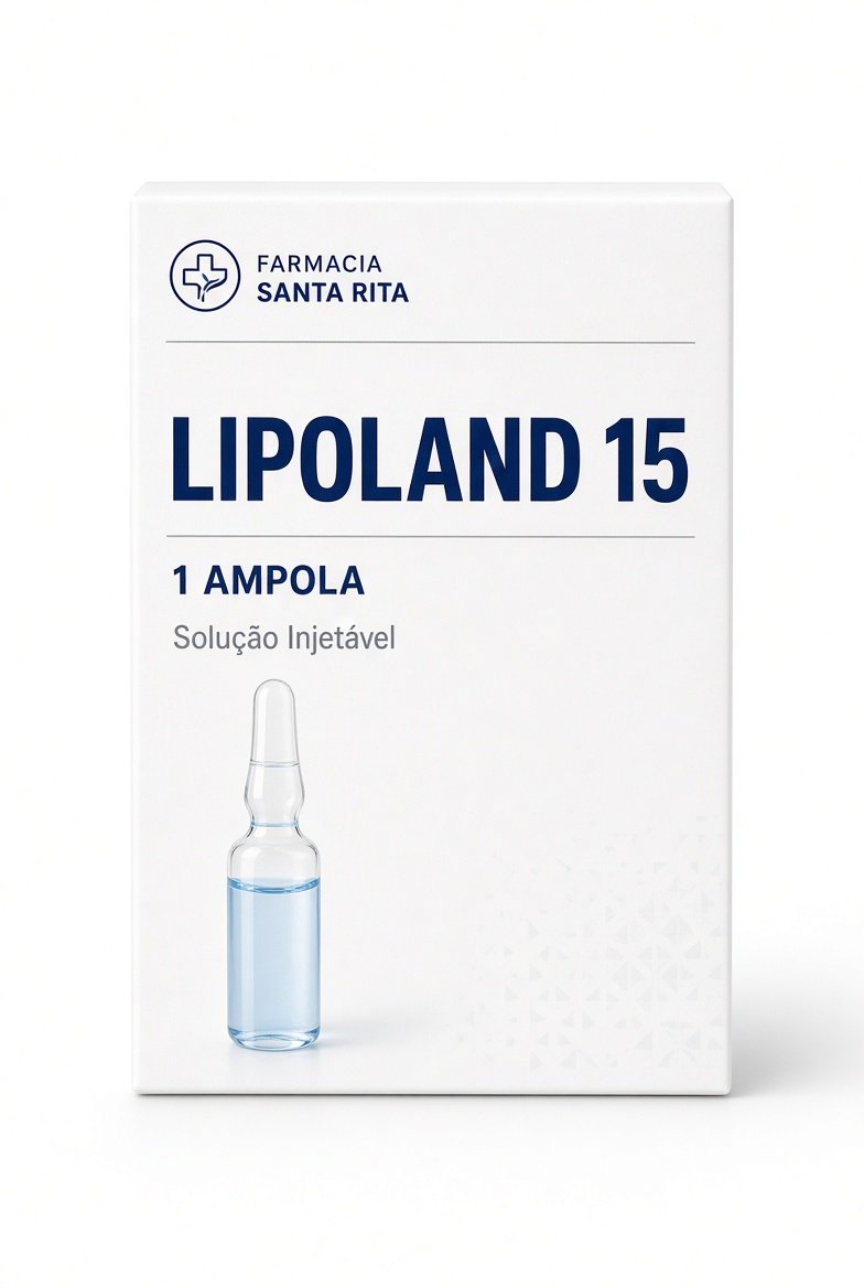Lipoland 15 - 4 Ampolas